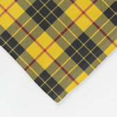 スコットランドの一族のMacLeodのクラシックのタータンチェック フリースブランケット (角)