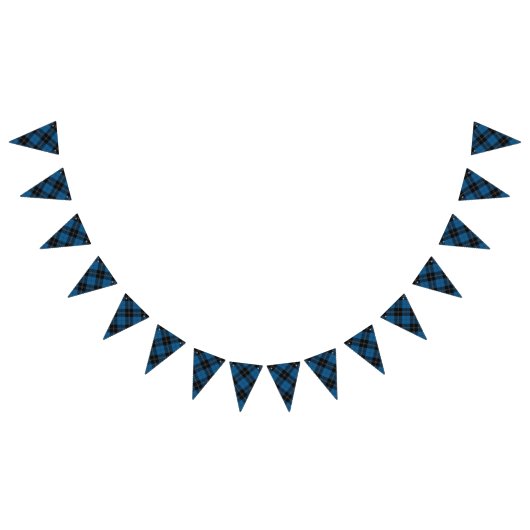 スコットランドの一族のRamsay Ramseyの青い狩りのタータンチェック バンティングフラッグ (全)