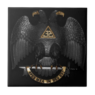 スコットランドの儀式32度の石大工のワシ タイル