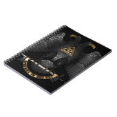 スコットランドの儀式32度の石大工のワシ ノートブック (左側)