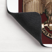 スコットランドの儀式32度の石大工の倍のワシの赤 マウスパッド (コーナー)