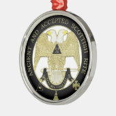 スコットランドの儀式 メタルオーナメント (左)