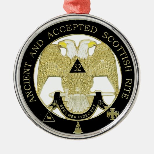 スコットランドの儀式 メタルオーナメント (正面)