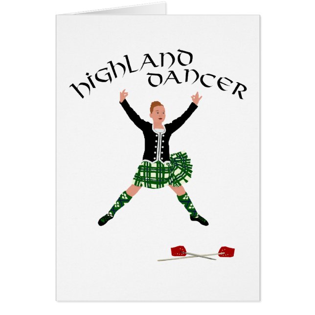 スコットランドの剣舞者 - Ghillie Callum (正面)