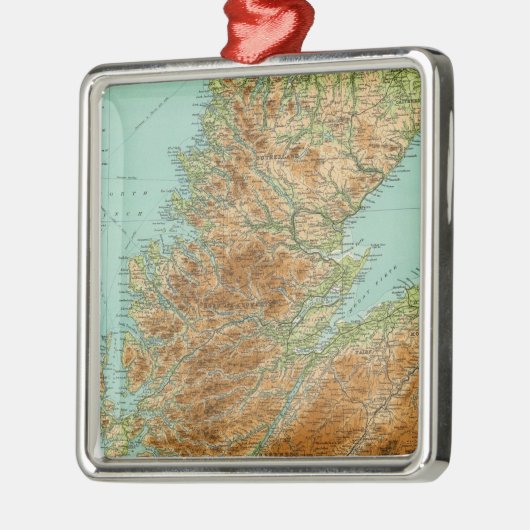 スコットランドの北セクション メタルオーナメント (左)