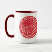 スコットランドの北海岸500風光明媚なルート高原 マグカップ (左)