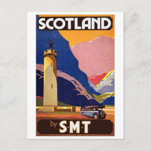 スコットランドの古代旅行 ポストカード