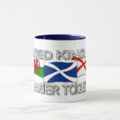 スコットランドの国民投票が強まる マグカップ (中央)