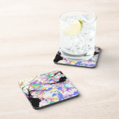 スコットランドの地図スコットランドのクランの写真 コースター (右側)