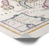 スコットランドの地図, c.1700 ポスター (角)