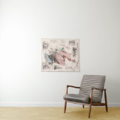 スコットランドの地質地図 タペストリー (インサイチュ(横))