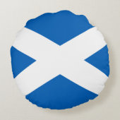 スコットランドの塩漬け～国旗 ラウンドクッション (裏面)