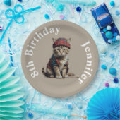 スコットランドの変装したカワイイの誕生日 ペーパープレート (パーティー)