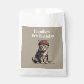 スコットランドの変装したバースデーキャット フェイバーバッグ (正面)