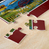 スコットランドの夏の王室のなルートはヴィンテージを旅行します ジグソーパズル (側面)