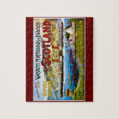 スコットランドの夏の王室のなルートはヴィンテージを旅行します ジグソーパズル (縦)