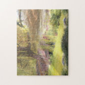スコットランドの夏秋橋 ジグソーパズル (縦)
