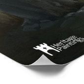 スコットランドの大番近くの立ち石 – ポスター (角)