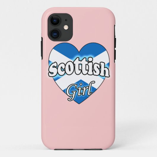 スコットランドの女の子 Case-Mate iPhoneケース (裏面)