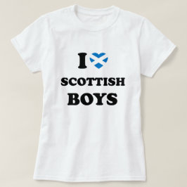 スコットランドの少年が大好き Tシャツ