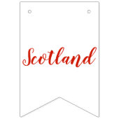 スコットランドの手がつけられないライオンの旗、古代ライオンの旗 バンティングフラッグ (第2の旗)