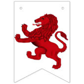 スコットランドの手がつけられないライオンの旗、古代ライオンの旗 バンティングフラッグ (第3の旗)