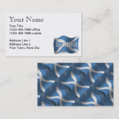 スコットランドの振る旗 名刺 (正面/裏面)