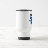 スコットランドの旗およびパイパー トラベルマグ (中央)