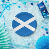 スコットランドの旗のスコットランドの愛国心が強い ペーパープレート (パーティー)