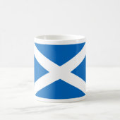 スコットランドの旗のマグ コーヒーマグカップ (中央)