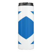 スコットランドの旗を持つサーマルタンブラー タンブラー (裏面)