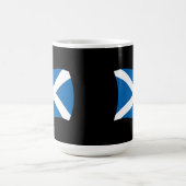 スコットランドの旗マグ コーヒーマグカップ (中央)