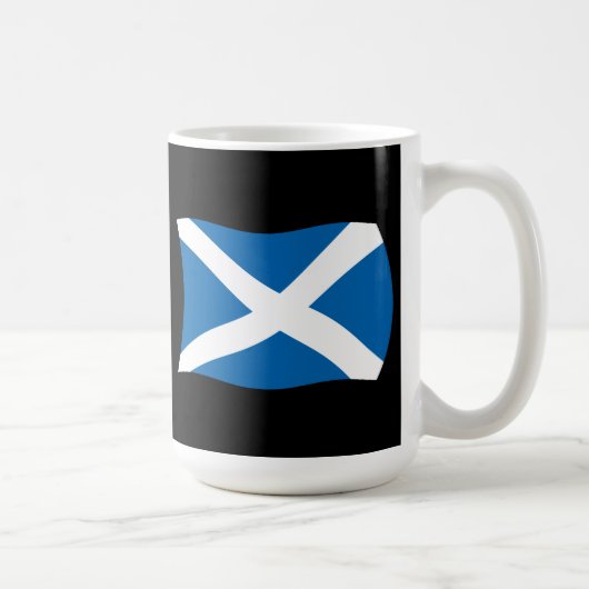 スコットランドの旗マグ コーヒーマグカップ (右)