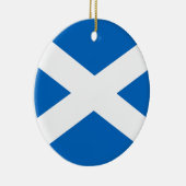 スコットランドの旗 セラミックオーナメント (右)
