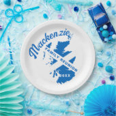 スコットランドの旗 ファミリーリユニオン ペーパープレート (パーティー)