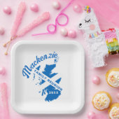 スコットランドの旗 ファミリーリユニオン ペーパープレート (パーティー)