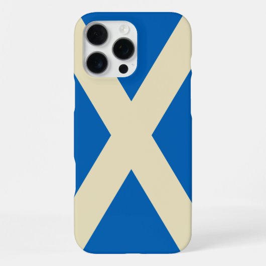 スコットランドの旗 iPhoneケース (裏面)