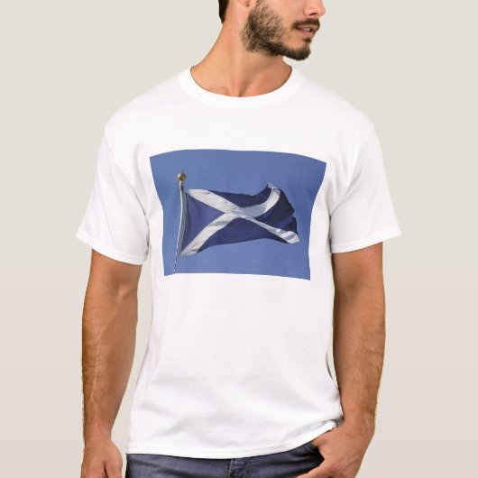 スコットランドの旗 Tシャツ (正面)