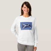 スコットランドの旗 Tシャツ (正面フル)