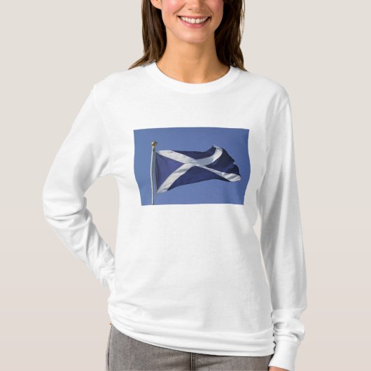 スコットランドの旗 Tシャツ (正面)