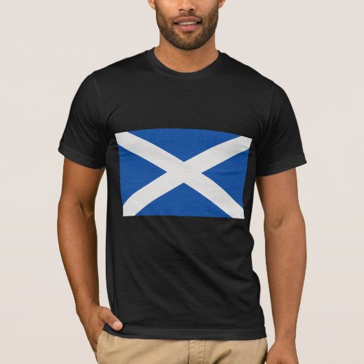 スコットランドの旗 Tシャツ (正面)