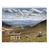 スコットランドの景色のカレンダー2011年 カレンダー (カバー)