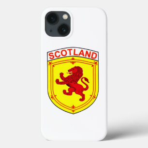 スコットランドの暴れ猛獅子、古代の旗/バナー/バッジ iPhone 13ケース