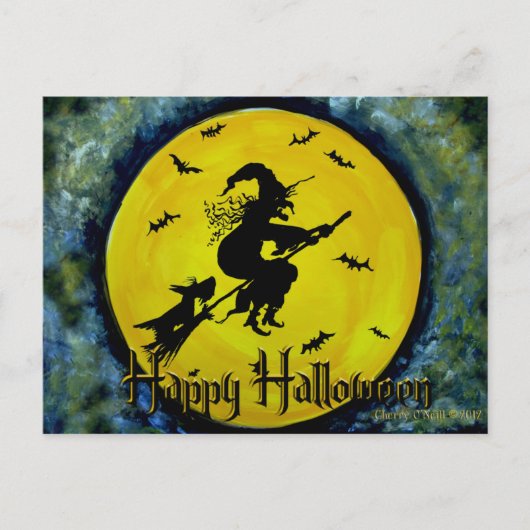 スコットランドの月 ポストカード (正面)