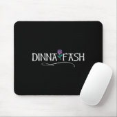 スコットランドの格言「Dinna Fash Don't Worry」アザミ マウスパッド (マウス)