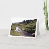スコットランドの湖の風景 カード (正面)