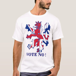 スコットランドの独立にいいえ投票しないで下さい Tシャツ