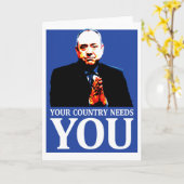 スコットランドの独立:あなたの国はあなたを必要としている。 カード (黄色い花)