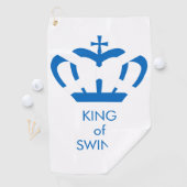 スコットランドの王冠の振動|旗の王 ゴルフタオル (インサイチュ)