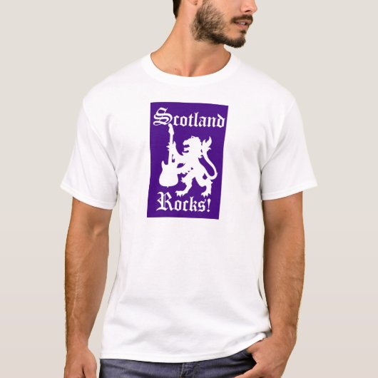 スコットランドの石! Tシャツ (正面)
